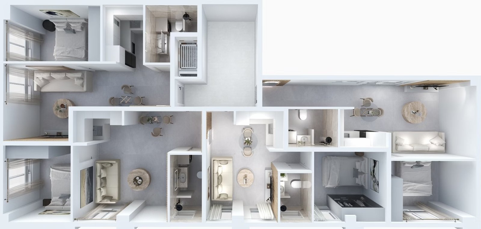 NEXUS ATHENS RESIDENCES — Layout 4, 2D