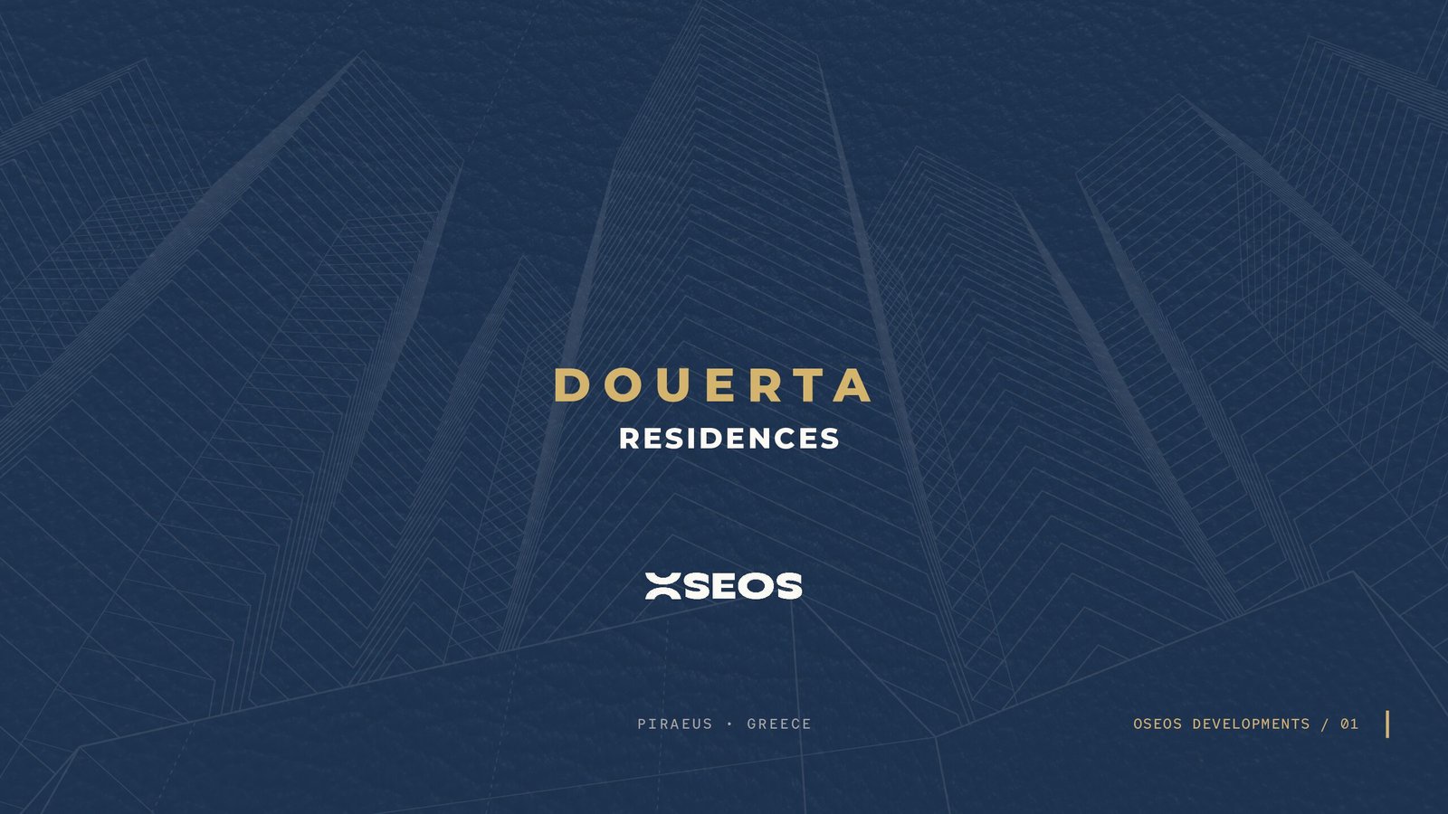 DOUERTA RESIDENCES brochure cover