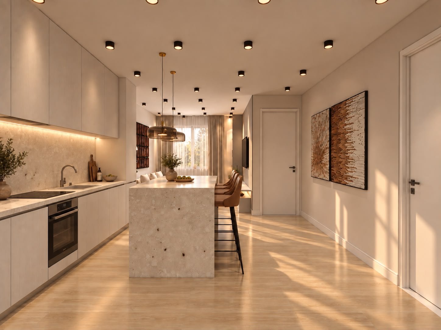 GLYFADA MAISON RESIDENCES, Kitchen and dining